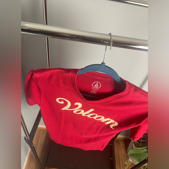 SOLD Volcom Red Tee. Small. Summer Style. Only One Left!!!! - Picture 3 of 3